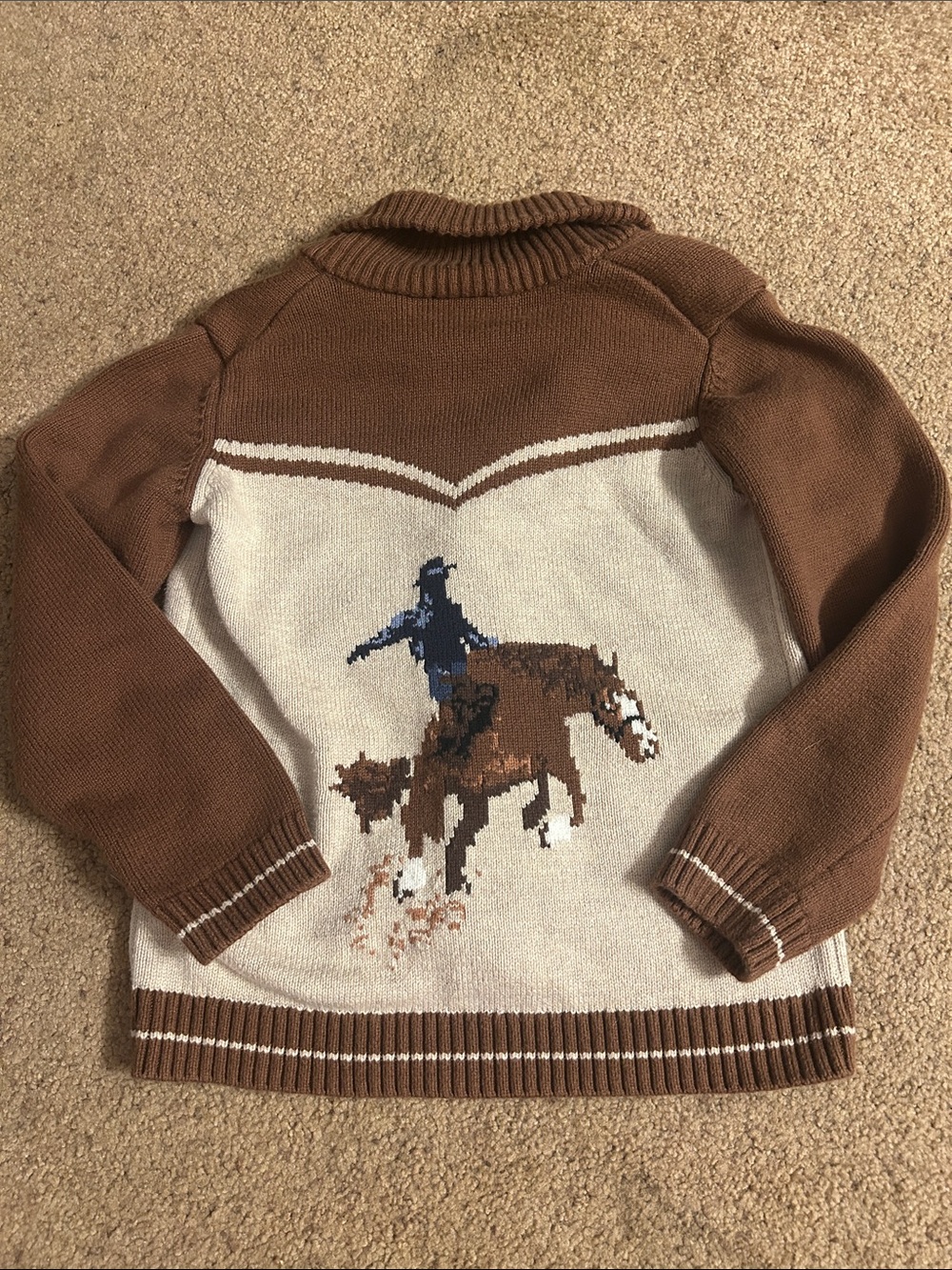 Janie & Jack Cowboy Cardigan sweater